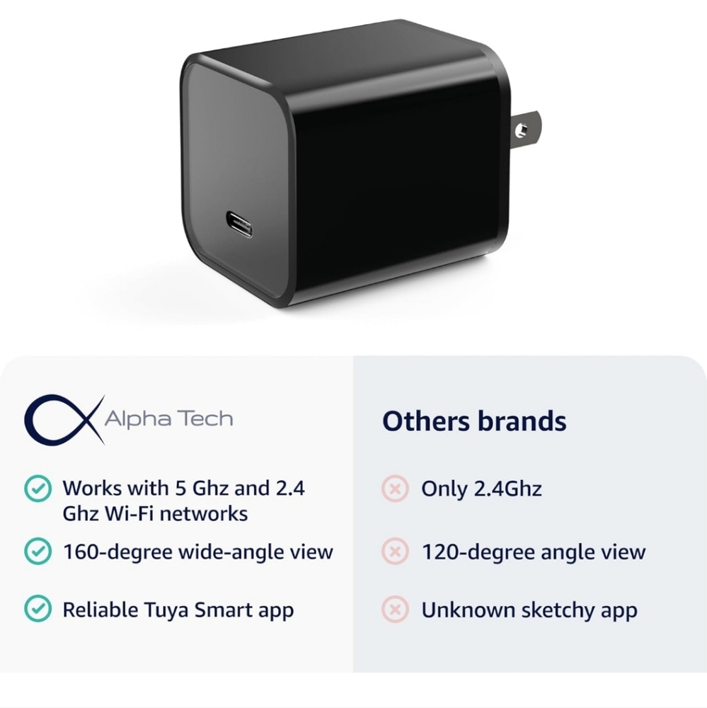 Plug In WiFi Smart Camera Charger - Picture 3 of 7